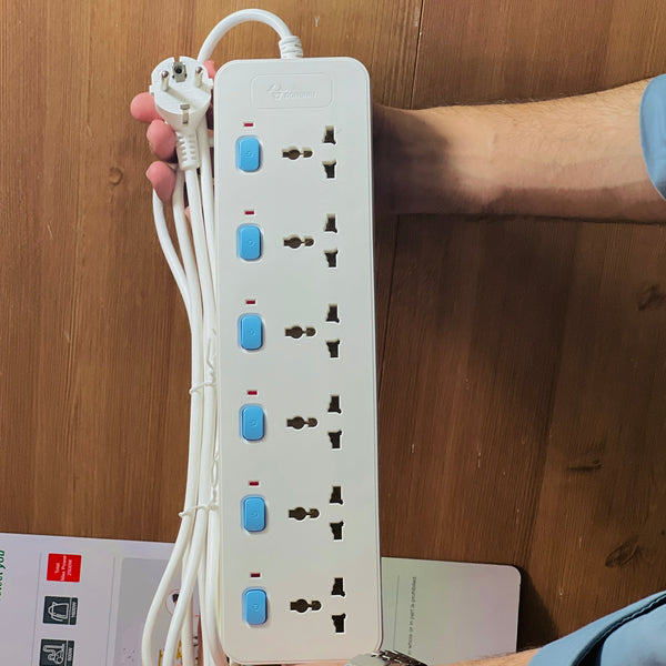 GongNiu 6 Socket Safety Extension