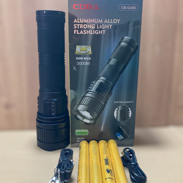 COBA Powerful Long Range Super Led Flashlight/Torch G400
