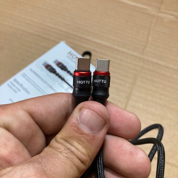 HUTTO 60W PD Fast Charging C-C Data Cable 1 Year Warranty