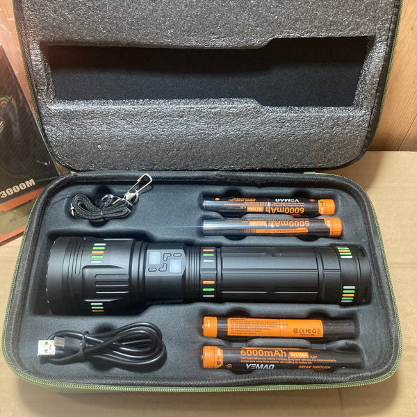 Yemao Powerful Long Range Super Led Flashlight - Torch YM-G600
