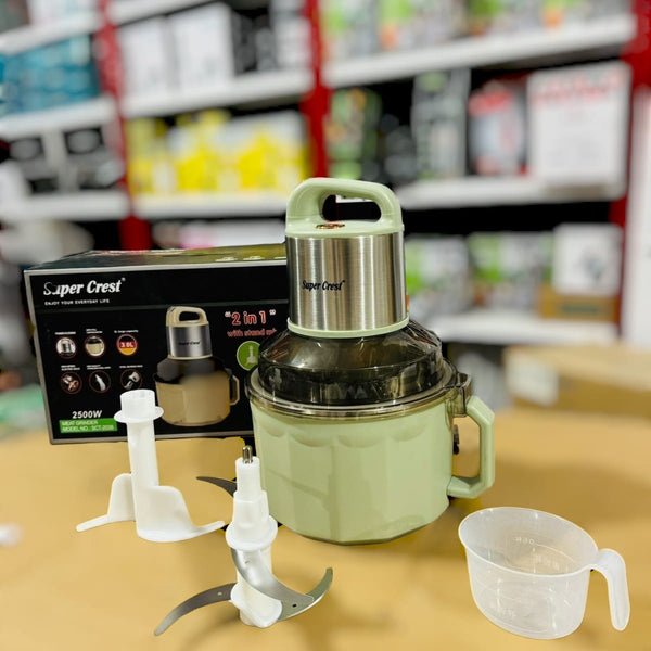 Germany Lot Imported Super Crest 2 in 1 Chopper & Stand Mixer