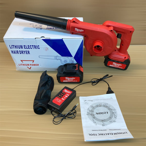 Lot Imported Milwaukee 2-in-1 Air Blower & Vacuum Cleaner With 88V Double Batteries