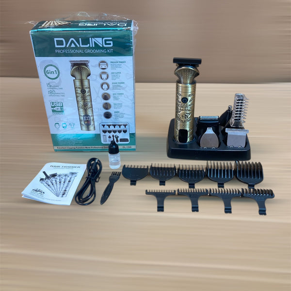Daling 6-in-1 Professional Hair Trimmer & Clipper
