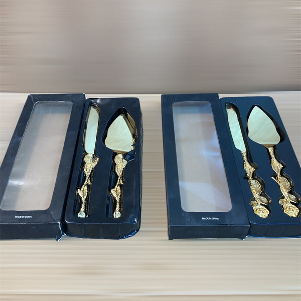 2PCs Cake Cutting Set