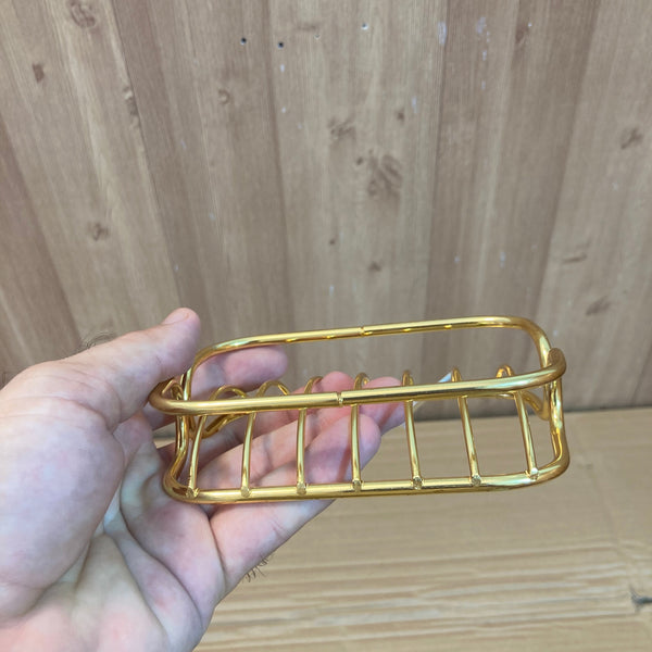 Stainless Steel Golden Soap Holder