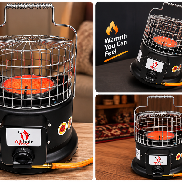 Alkhalij 2-in-1 Heater & Stove