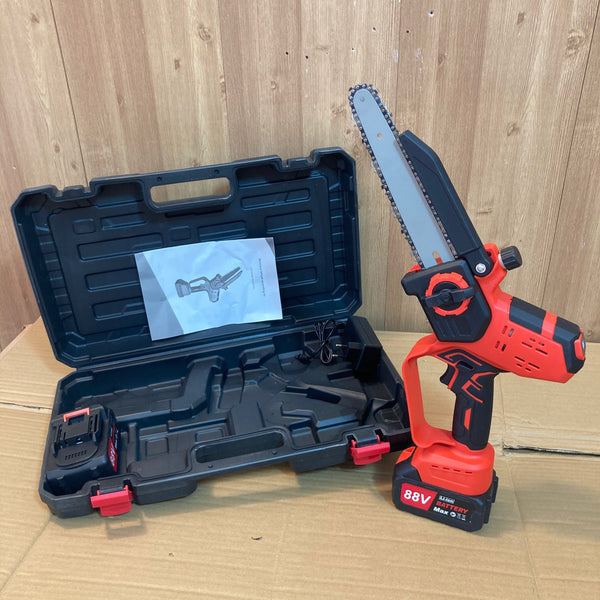 Lot Imported Rechargeable One Hand Digital Chainsaw with Double Batteries 8 Inch