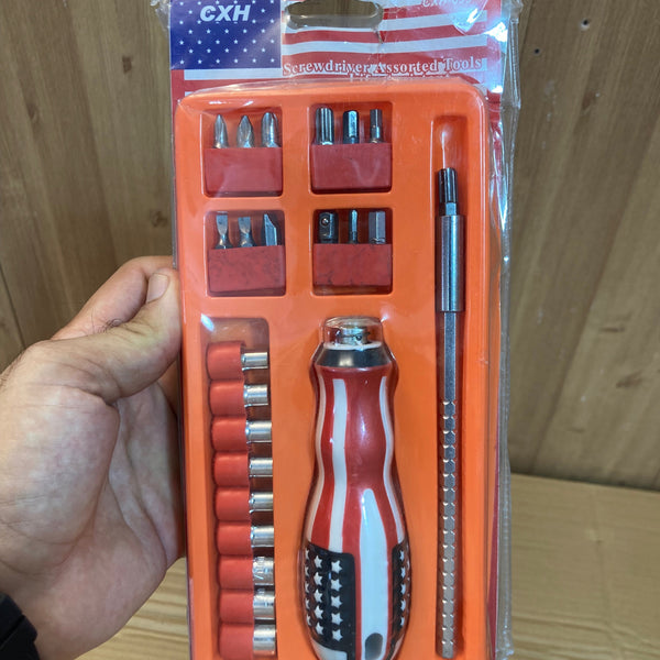 Stainless Steel Precision Screwdriver Adjustable Tool Set