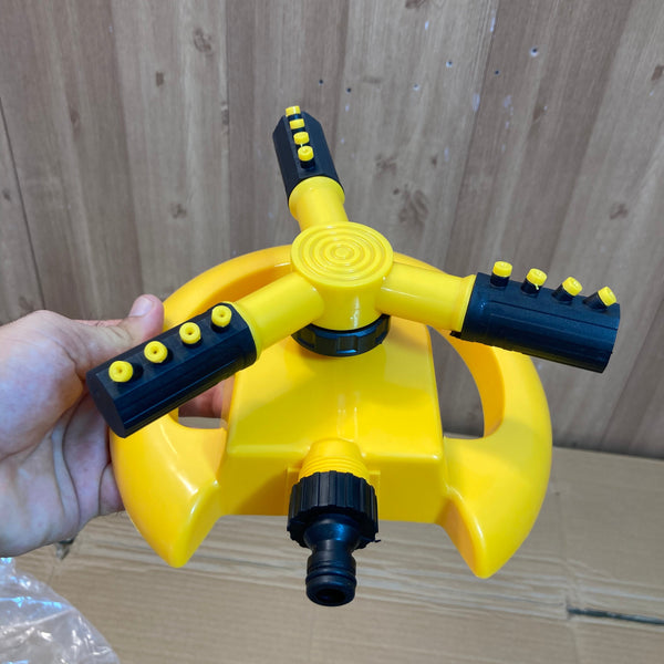 360 Degrees Revolving Garden Sprinkler With 3/4 inch Hose Connector