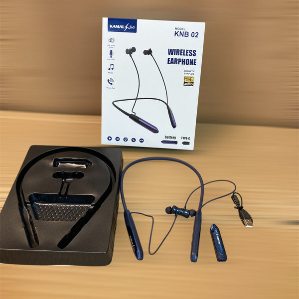 Kamal 5.4 Bluetooth Wireless Neckband - Earphones KNB 02