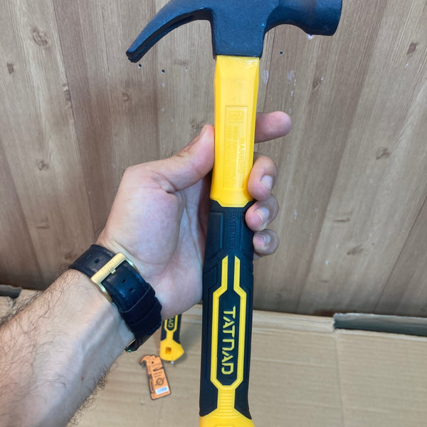 TATNAD Germany Craft Claw Hammer Fiberglass Handle