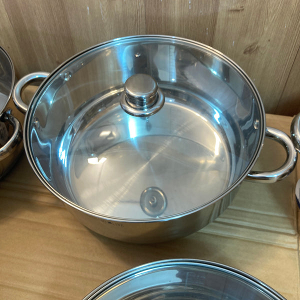 BergHome 8PCs Stainless Steel Cookware Set