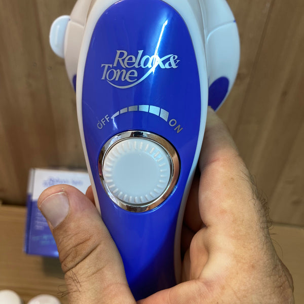 Relax & Spin Tone 5 Heads Full Body Electric Massager