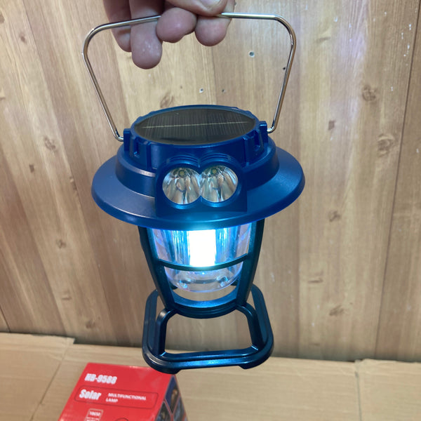 Hurry Bolt Solar Rechargeable Camping Lamp Light