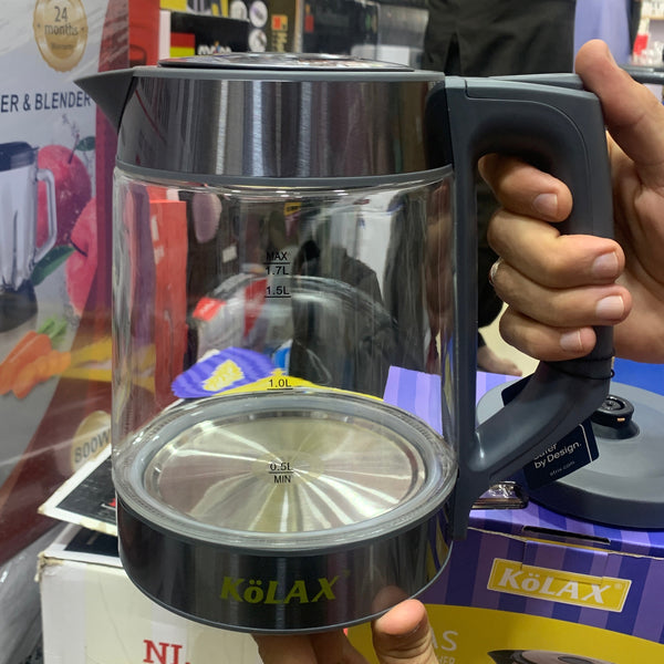 Germany Imported "KOLAX" Glass Electric Kettle