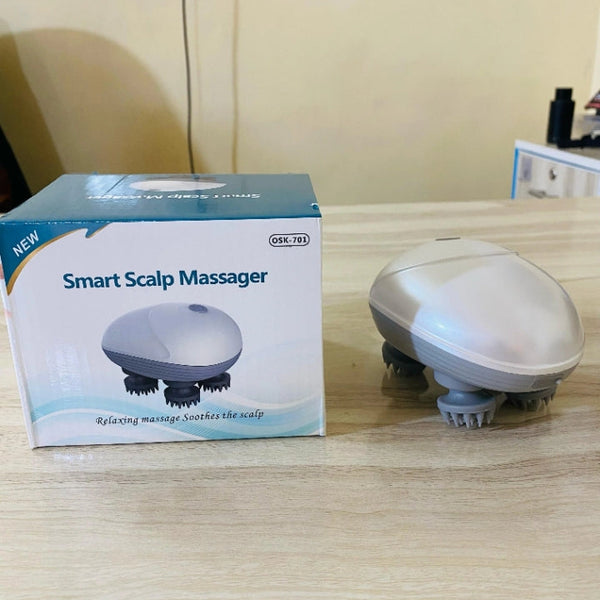 Electric Head/Shoulder Scalp Massager with 4 Kneading