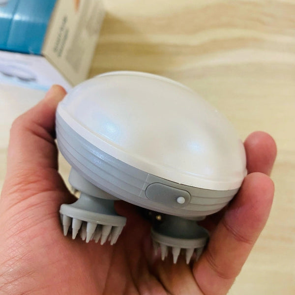 Electric Head/Shoulder Scalp Massager with 4 Kneading