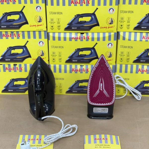 Kolax German-Made Steam Iron: Effortless Wrinkle-Free Clothing"