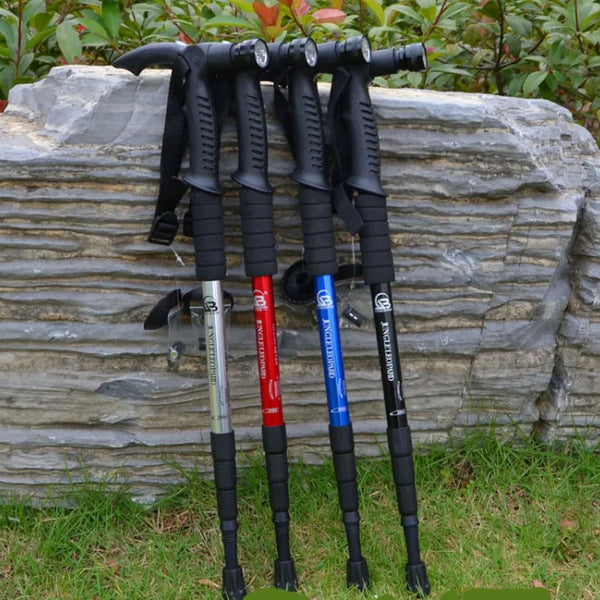 Adjustable Foldable Walking Stick with T-Handle