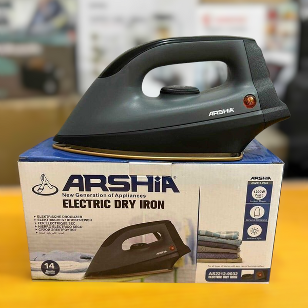 Arshia Heavy Weight Electric Dry Iron 1200W