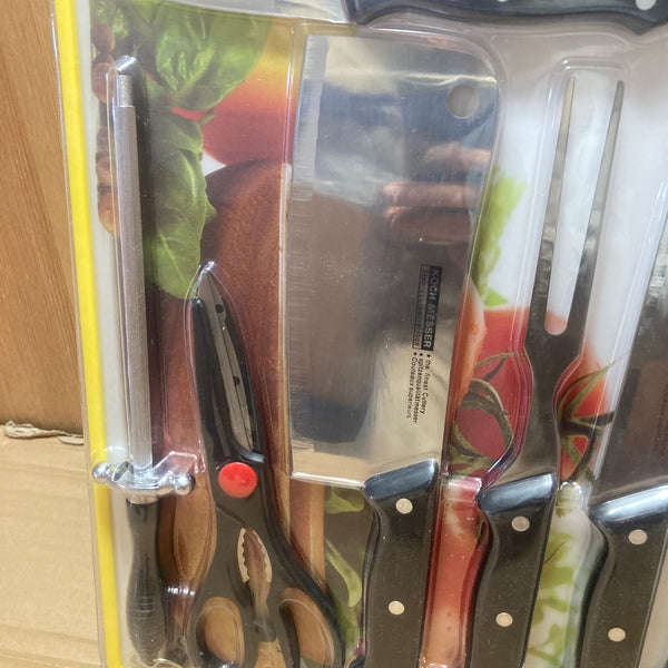 11PCs Knife Set With Cutting Board