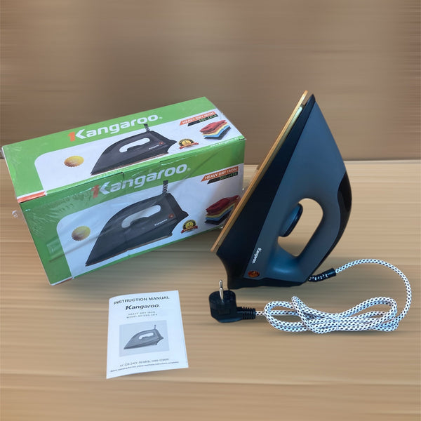 Kangaroo Ceramic Coated Soleplate Automatic Dry Iron 1200W