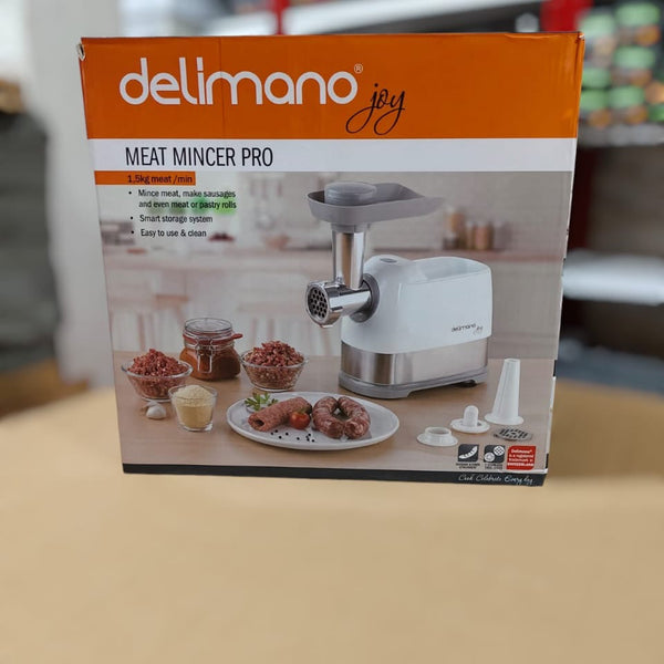 DELIMANO Switzerland 3-in-1 MEAT MINCER PRO