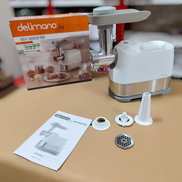 DELIMANO Switzerland 3-in-1 MEAT MINCER PRO