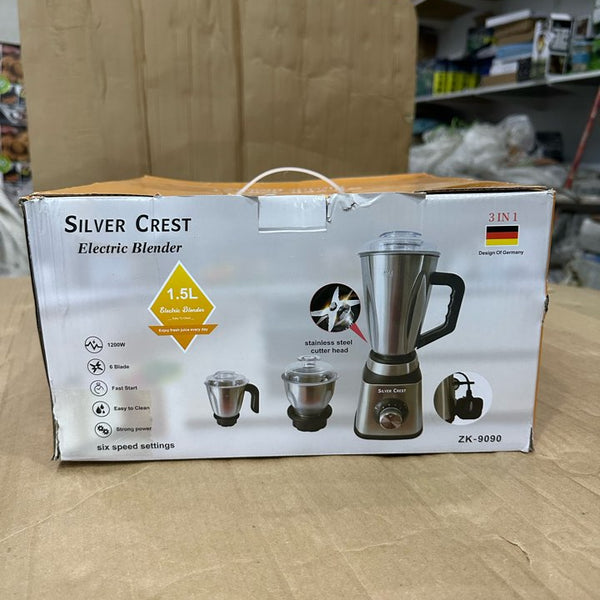 Germany Lot Imported Silver Crest 3 in 1 Electric Blender