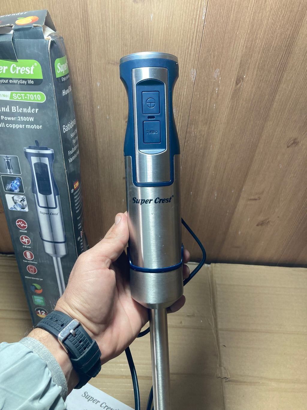 Germany Lot Imported Super Crest Hand Blender
