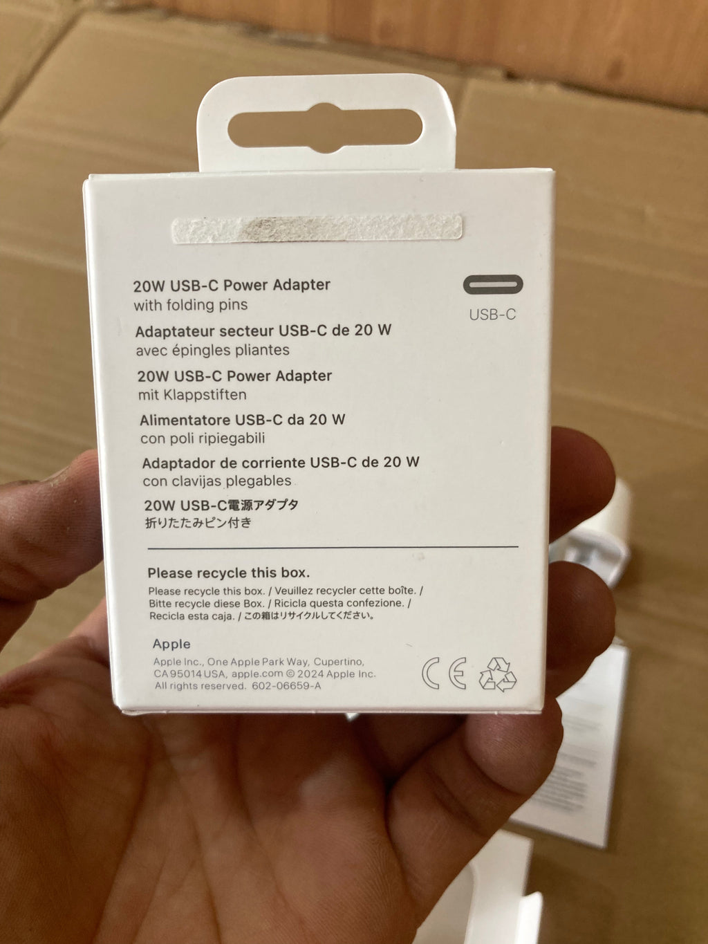 Lot Imported iPhone 20W Original Charger/Adapter