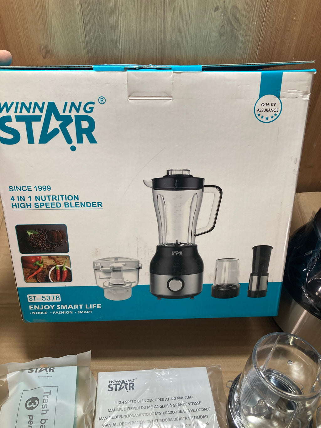 WINNING STAR 4-In-1 Blender ST-5376