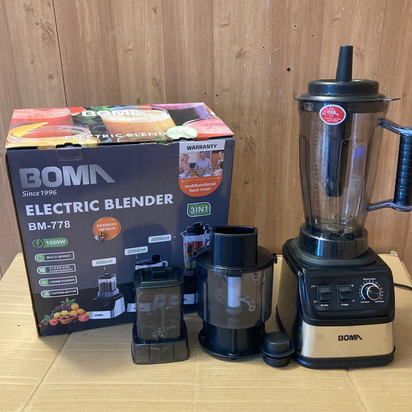 BOMA Germany 3 in 1 Multi Functional Commercial Blender
