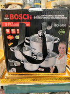 Lot Imported BOSCH Cookware Set 8PCs