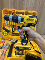 DeWALT Commercial Cordless Powerful Drill Machine 36V Double Batteries