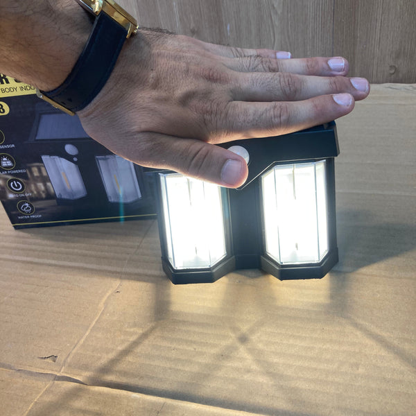 Solar Sensor Wall Lamp – Motion Activated Outdoor LED Light | Waterproof & Energy Saving