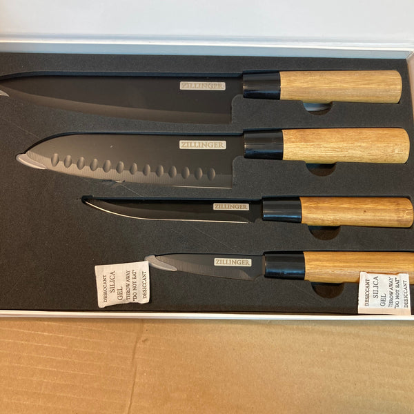 Japanese knife set 4-in-1 for kitchen