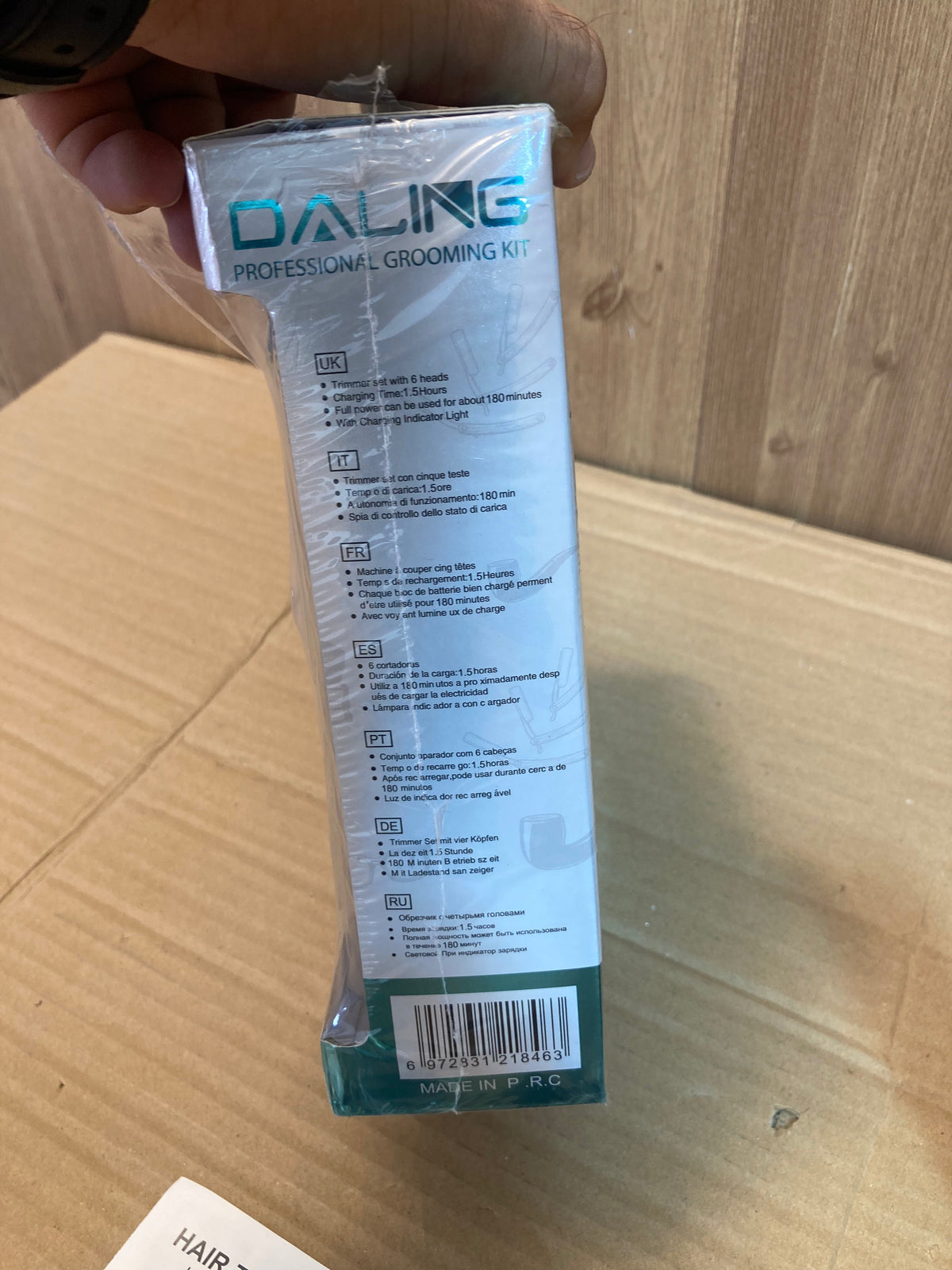 Daling 6-in-1 Professional Hair Trimmer & Clipper