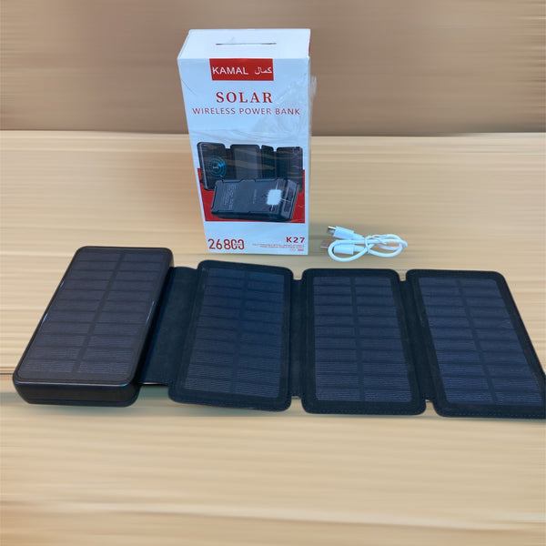 Kamal Solar Power Bank 26800 mAh K27