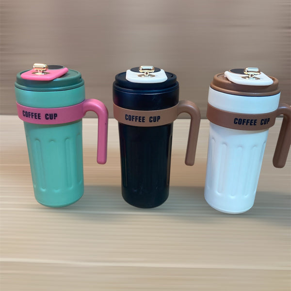Stainless Steel Vacuum Coffee Mug/Tumbler With Temperature Sensor 650ml