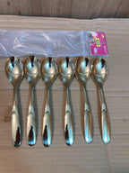 AYD 6PCs Stainless Steel Table Spoon Set