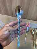 AYD 6PCs Stainless Steel Table Spoon Set