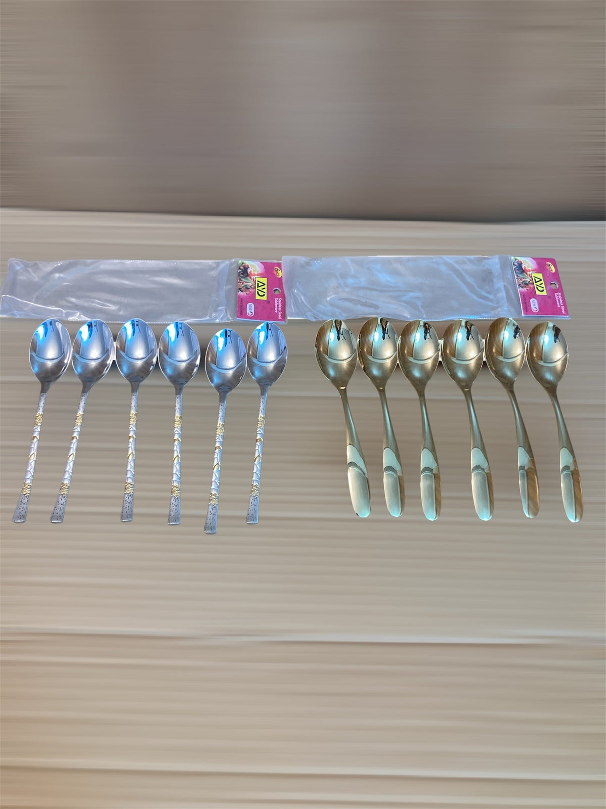 AYD 6PCs Stainless Steel Table Spoon Set
