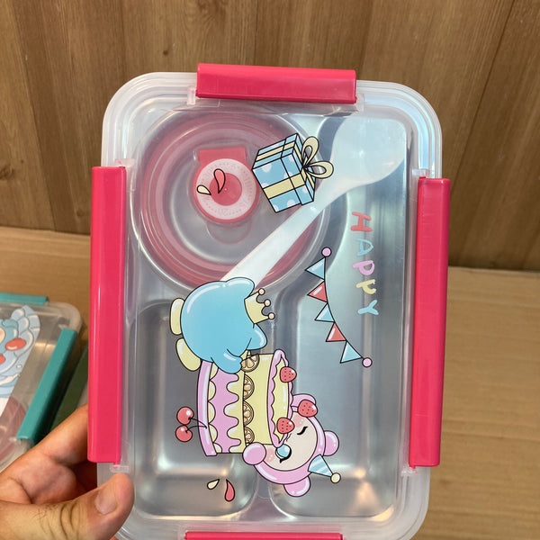 Imported Kids Launch Box with Spoon