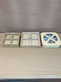Bamboo Wood Multi Storage Dry Fruit Serving Tray