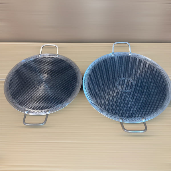 Lot Imported Double Laser Coated HoneyComb Tawa
