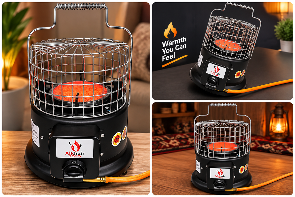 Alkhalij 2-in-1 Heater & Stove