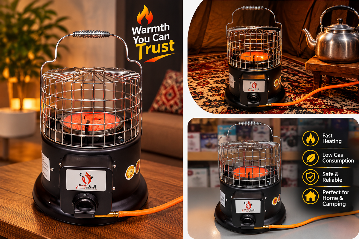 Alkhalij 2-in-1 Heater & Stove