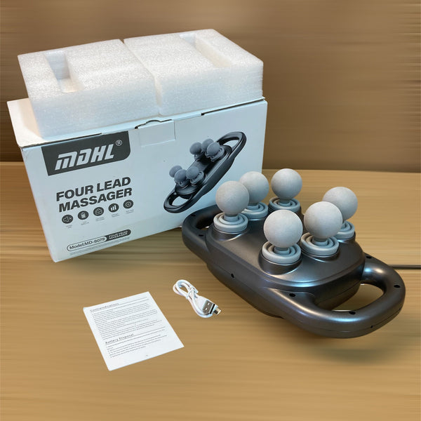 Lot Imported MDHL Multifunctional 6 Head Digital Full Body Massager