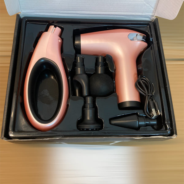 Blue Idea Extended Handle Facial Gun Pro Massager